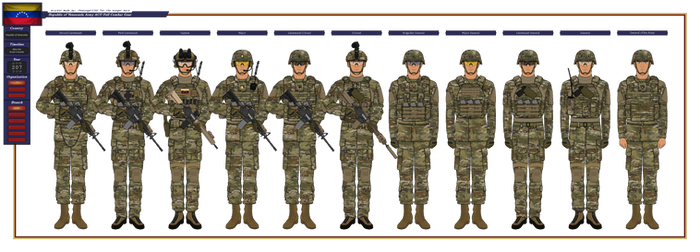 ROVA ACU Full Combat Gear (Officers) by DanielRodri