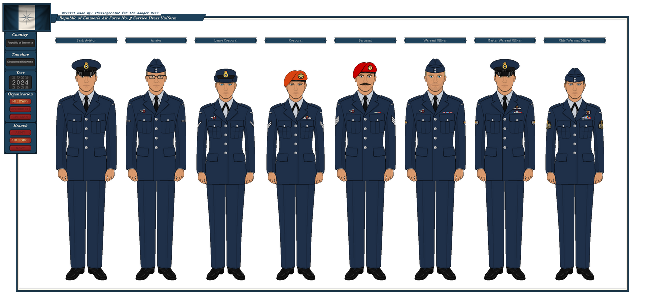 REAF No.3 Service Dress Uniform (Enlisted) by DanielRodri on DeviantArt