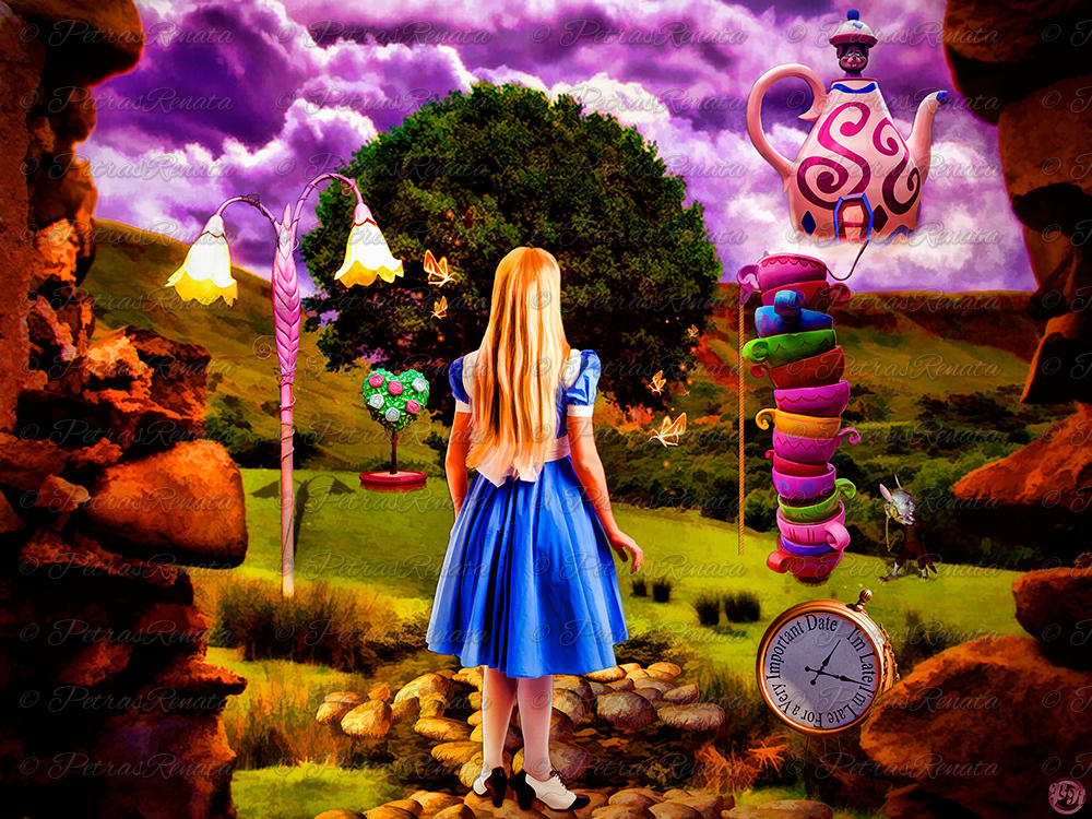 Wonderland-in-the-clouds by Renata-s-art