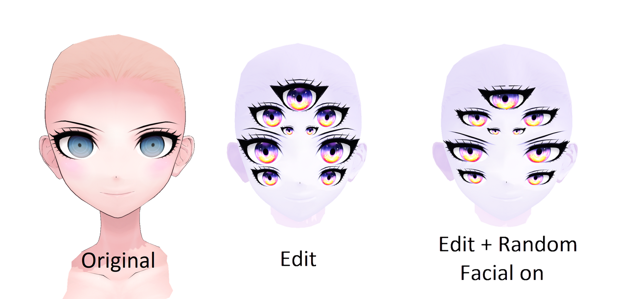 Variety Mod Faces Random Face Edit by amethyst--space on DeviantArt