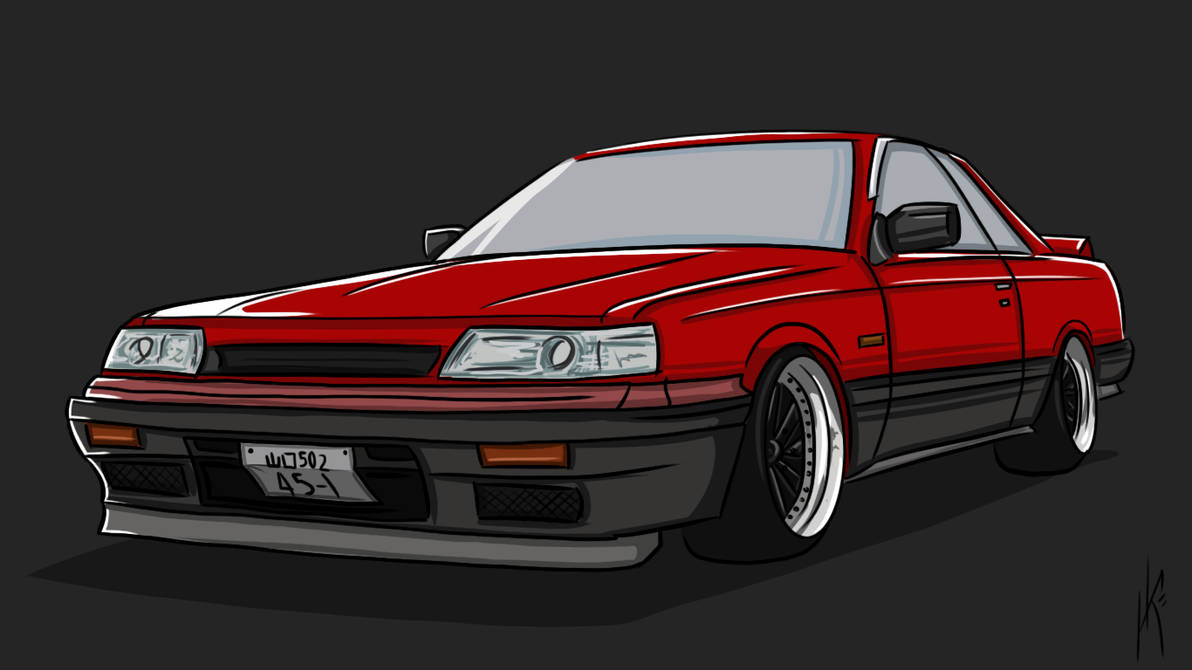 Skyline R36 concept with red accents by RexxyX on DeviantArt