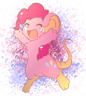 PInkie Mouse be happy.