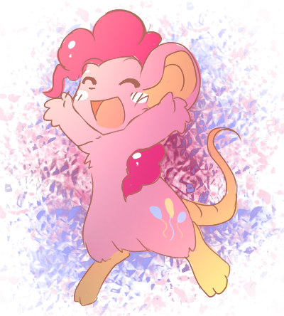 PInkie Mouse be happy.