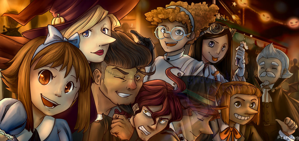 Halloween Special Layton Brothers Mystery Room By Fierying