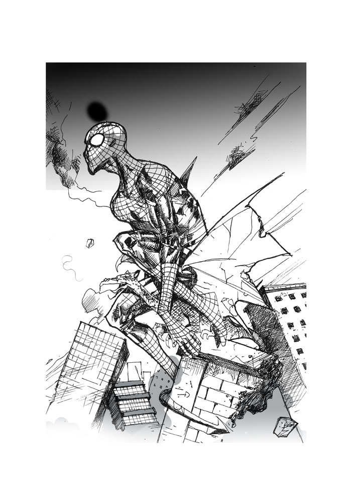 Spidey-Mondays-#27-bw