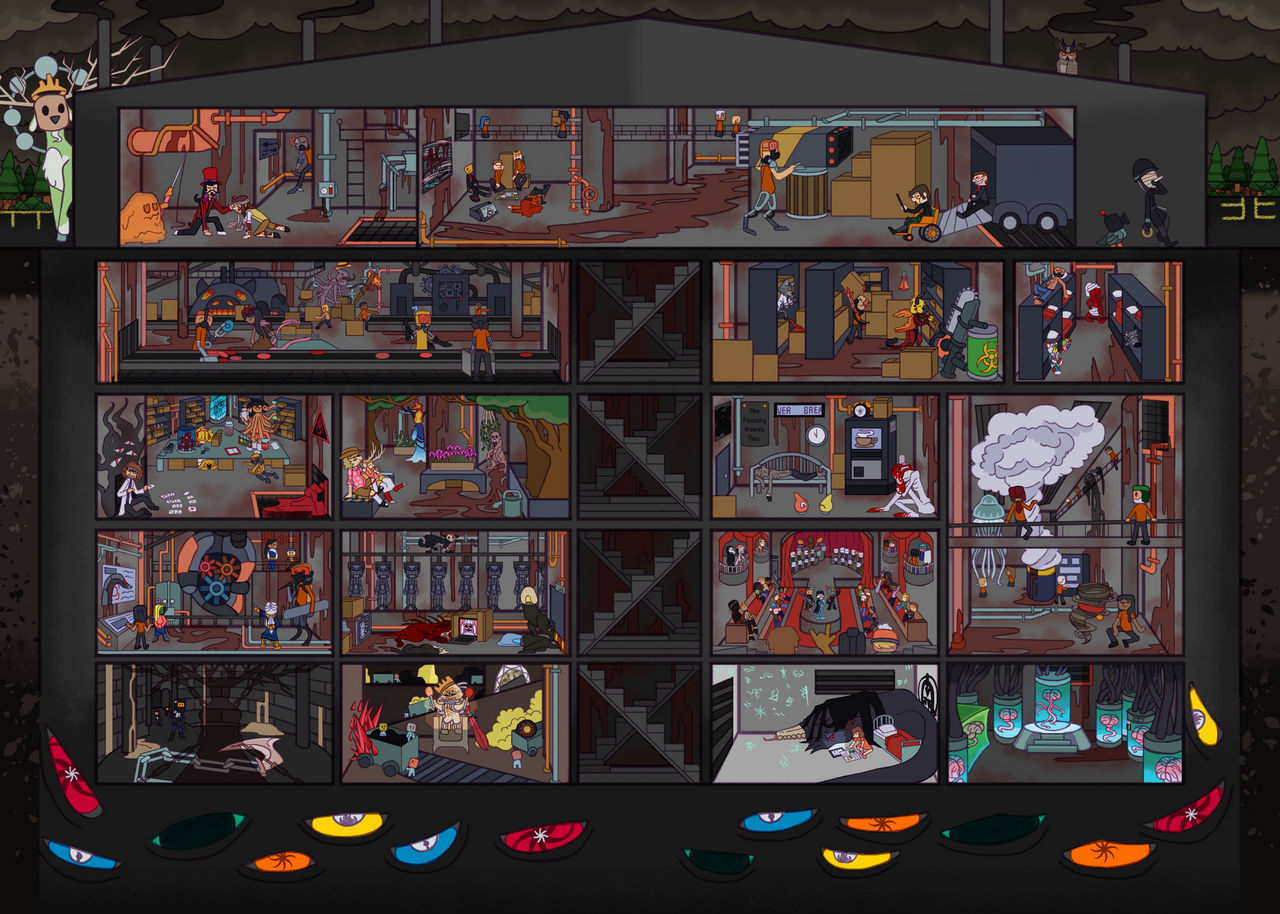 SCP Containment Breach Zine Piece by MushroomJeremy on DeviantArt