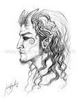 Satyr Sketch by Taurina