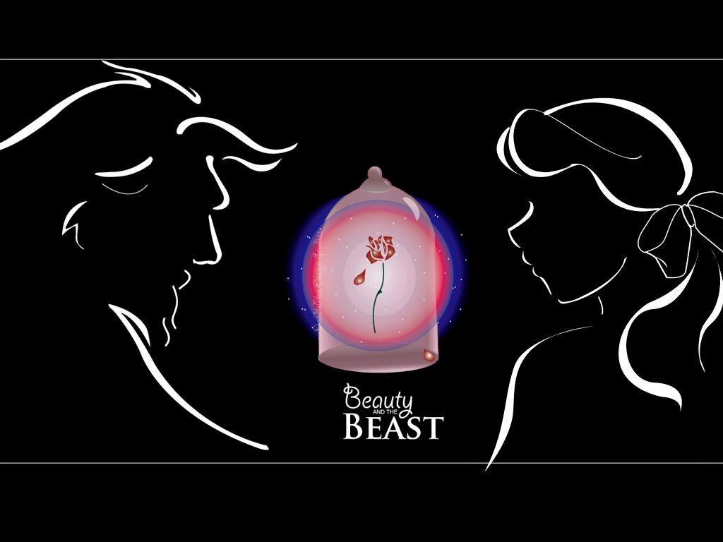 Beauty Beast And Rose By Doodleplex On Deviantart Beauty Beast And Rose By Doodleplex On Deviantart