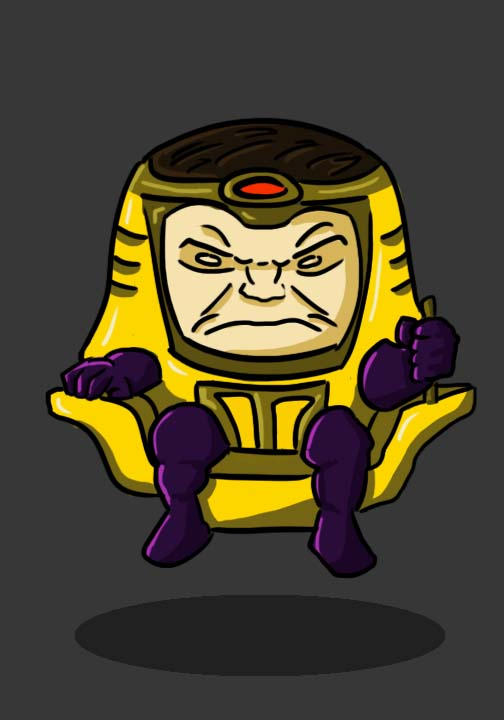 Modok Human Form Modok by calfrills on DeviantArt