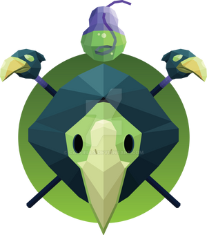 Low-Poly Plague Knight