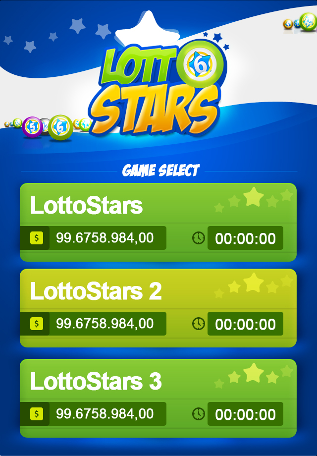 LottoStrars - Game Select