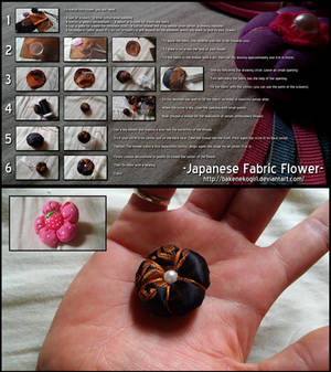 Japanese Fabric Flower