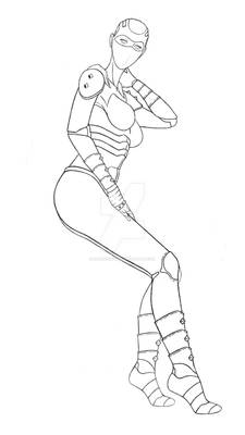 Sketch Lady - Space Adventure Cobra