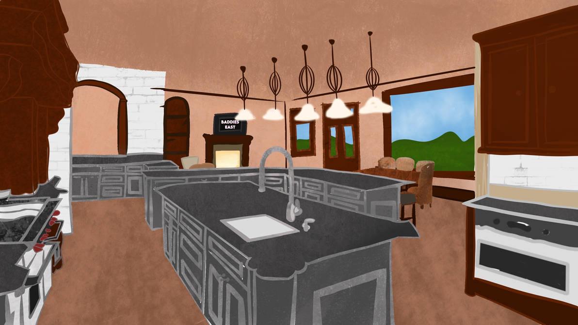 Animated kitchen by Getwjaee on DeviantArt