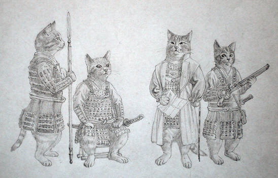 samurai cats