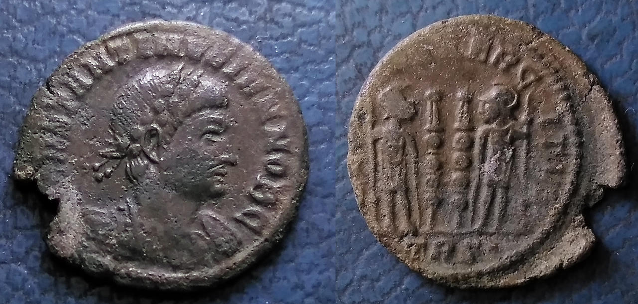 Roman coin from Treveri,Germany by bogatyrkhan on DeviantArt