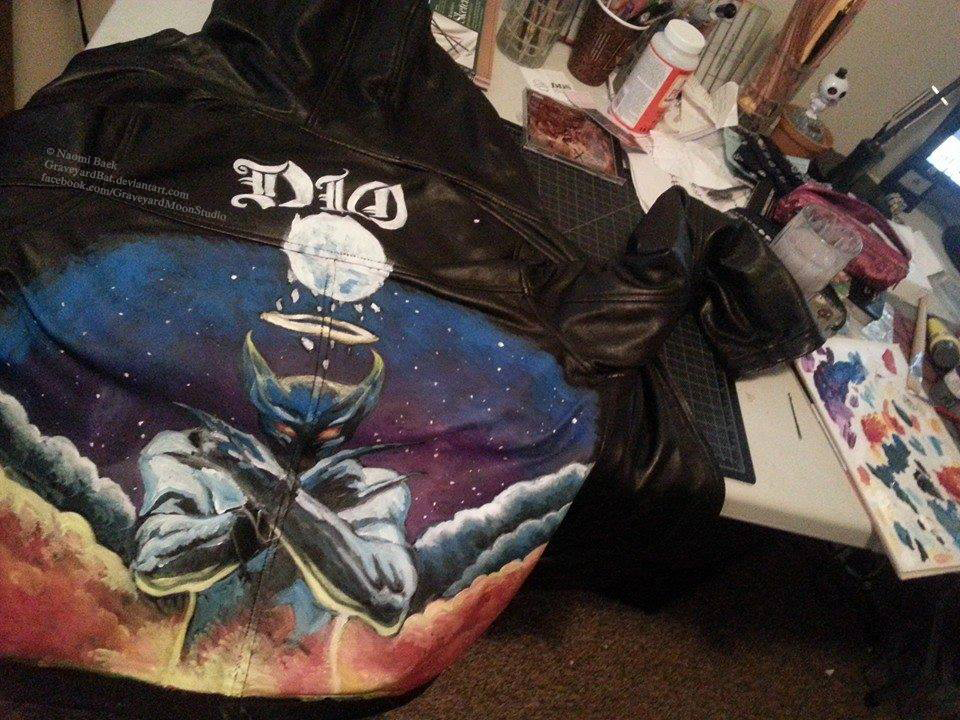 Dio battle jacket progress