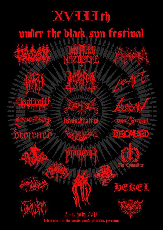 Under The Black Sun 2015