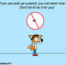 Learn to draw if you can