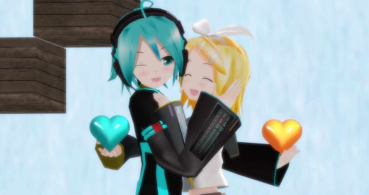 Rin and Mikuo Valentines Day