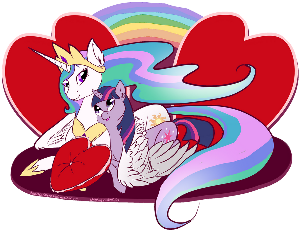 Dear Princess Celestia, Happy heart and hooves day