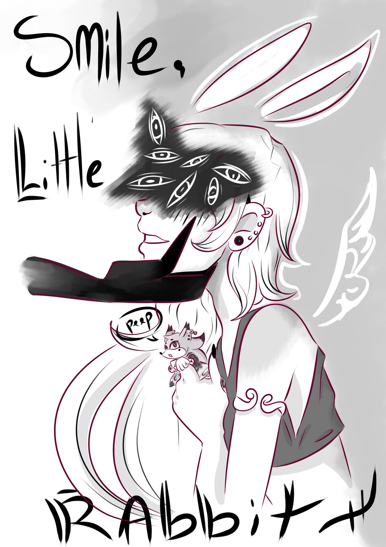 Smile Little Rabbit~ Rabbit and Poppy by RotherWindMosaicM on DeviantArt