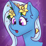 Trixie flowercrown |Patreon Print