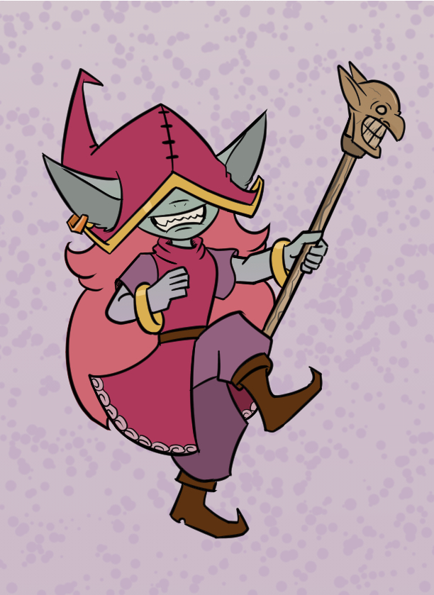 Gobtober 2022 Day 28 - Possessed Goblin