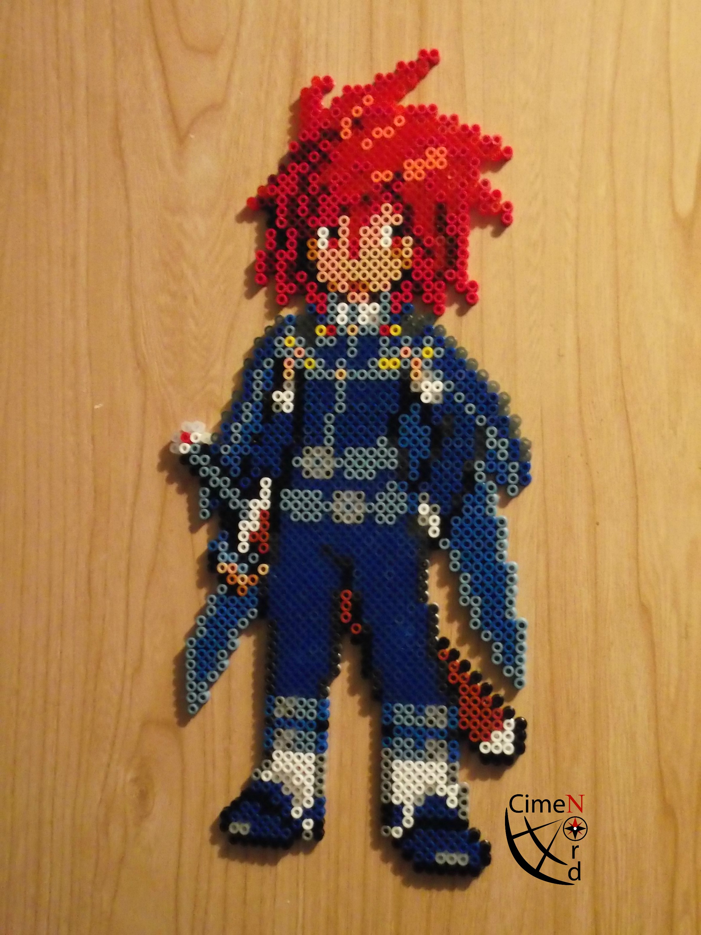 Kratos Aurion Perler beads