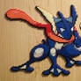 N# 658 Greninja Perler Beads