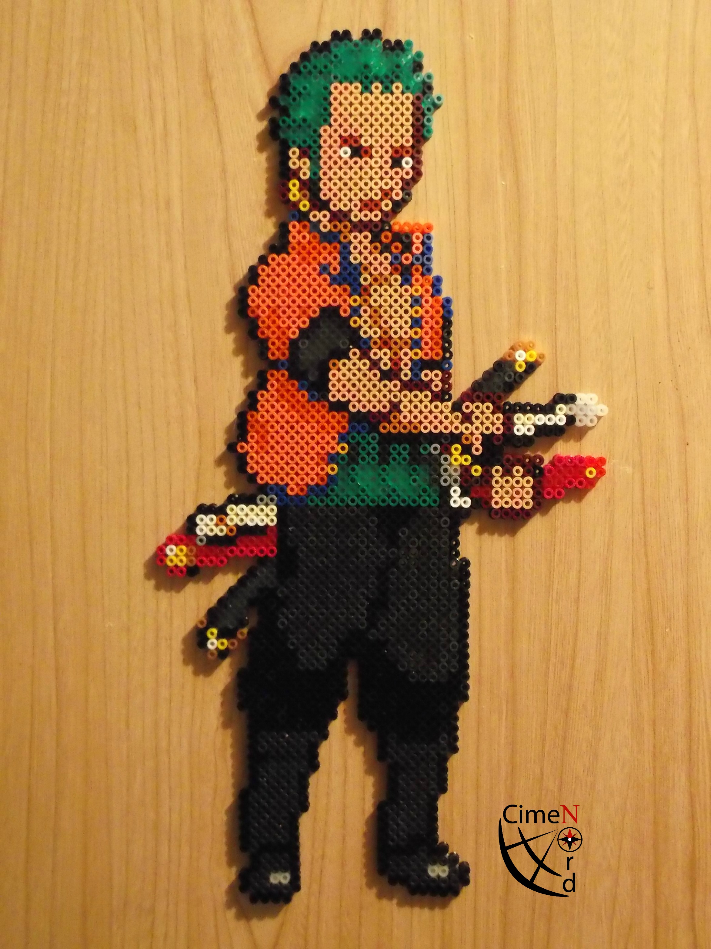 Zoro Roronoa Trainer perler beads