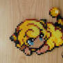 Moemon N# 179 Mareep Perler Beads