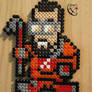 Gordon Freeman Megaman Style Perler Beads