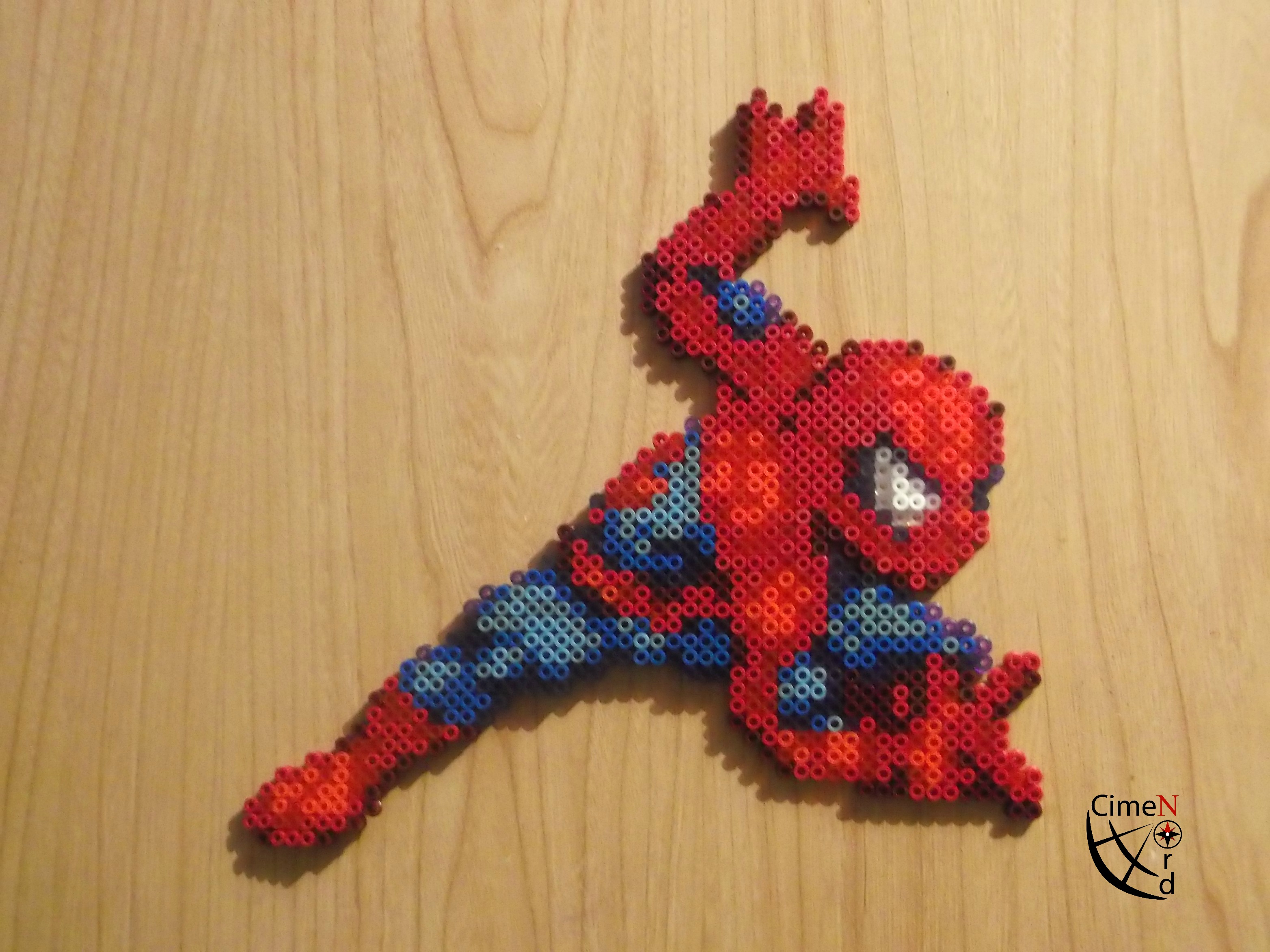 Spiderman CSW Perler Beads