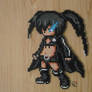 Black Rock Shooter Modified Perler Beads