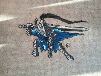 Artorias Dark Souls 1- Pixel Art