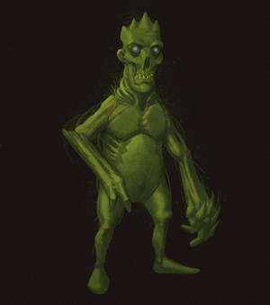 green zombie