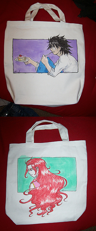 Tote bags: Zelos and L