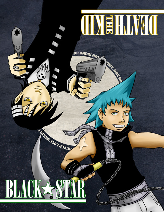 Print: Kid and Black Star