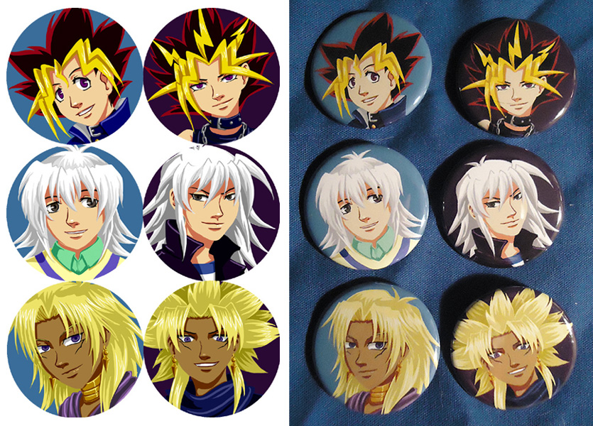 Commission Buttons: YGO