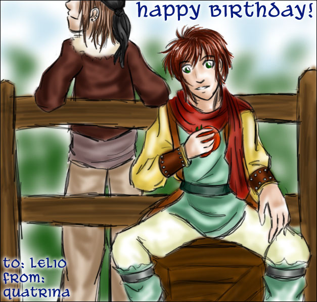 Birthday pic for Lelio :D