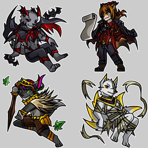 Halloween Chibis