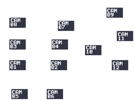 Five Nights At Freddy's 1 Cameras Maps by slendytubbies2d on