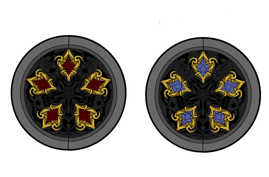 Shadow and Light Magic Medallions by Asistis55 on DeviantArt