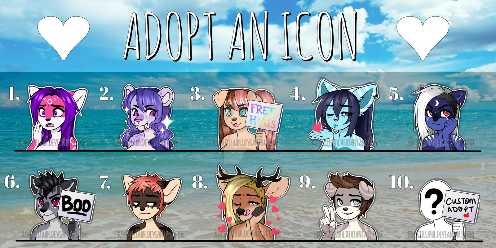 2 LEFT Icon Adopts - Batch 17 - 200 Points - OPEN