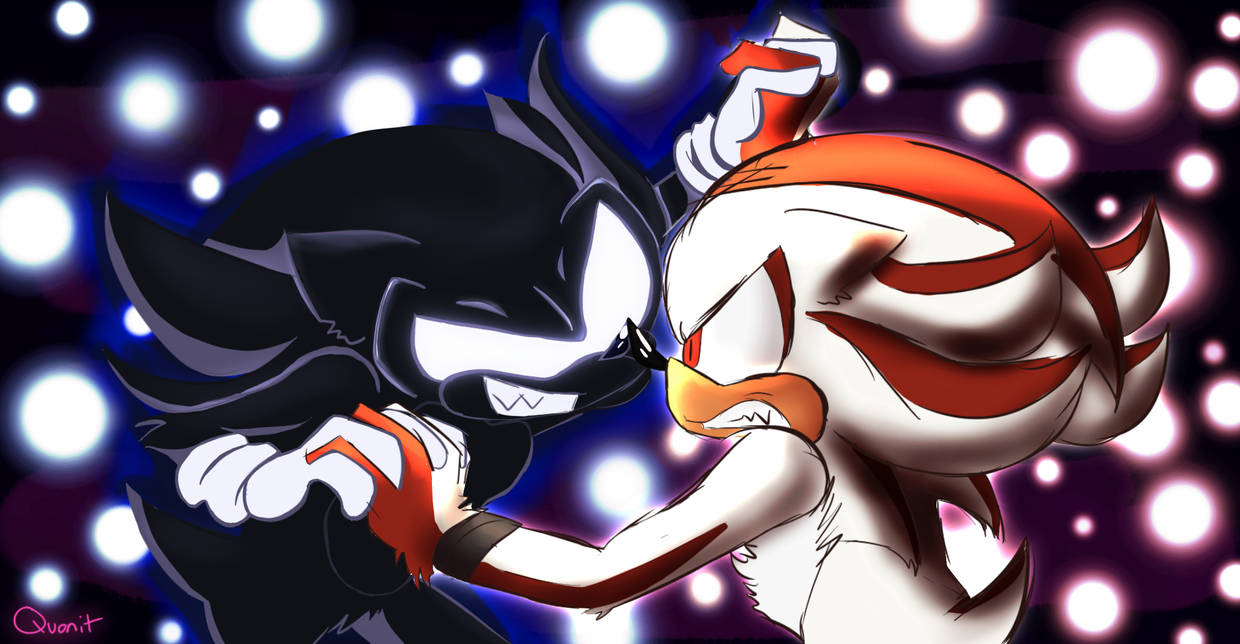 Dark Sonic VS Hyper Shadow By Quonit37 On DeviantArt dark-sonic-vs-hyper-shadow-by-quonit37-on-deviantart