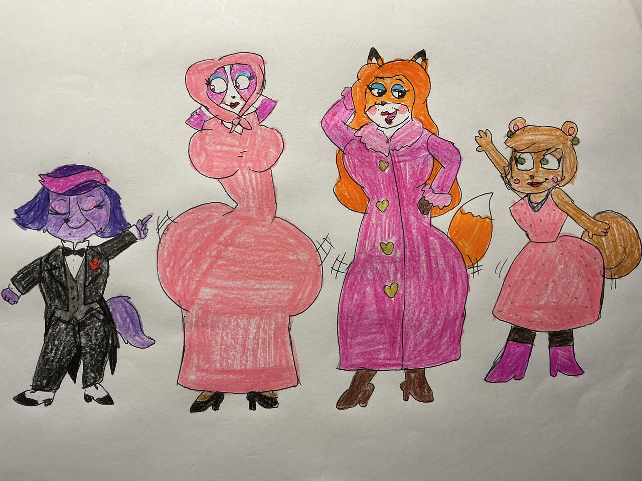 Voolux Deviantart The DeviantArt Dancing Divas by MrFoxyPhoenix on DeviantArt