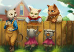 Cat neighborhood by makananjugaseni