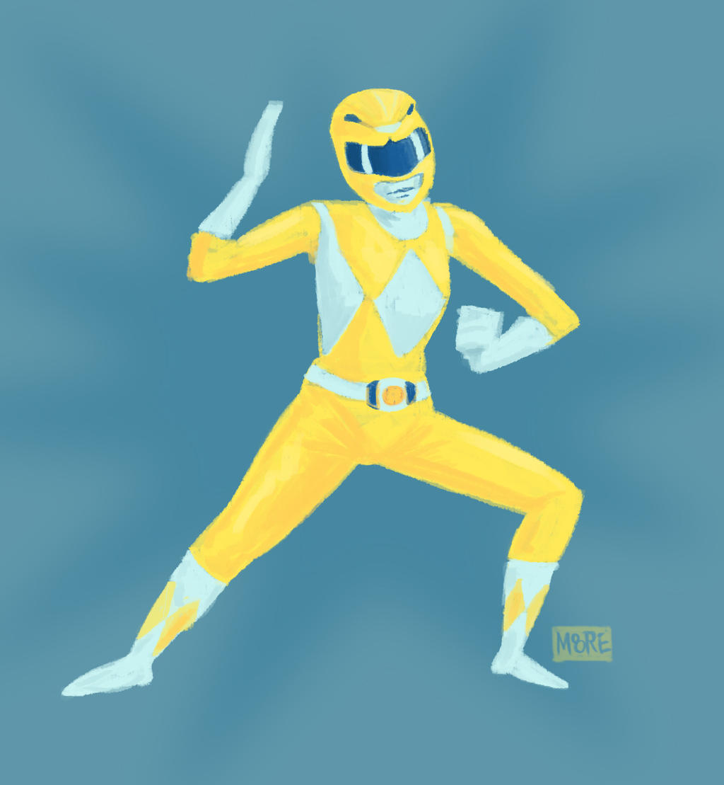 MMPR - Yellow Ranger by tom4president on DeviantArt