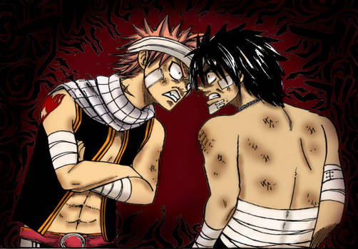 natsu vs gray